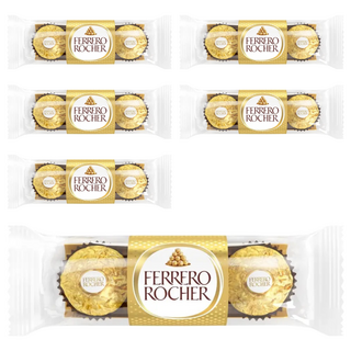 FERRERO ROCHER 金莎 巧克力 3顆, 37.5g, 6條