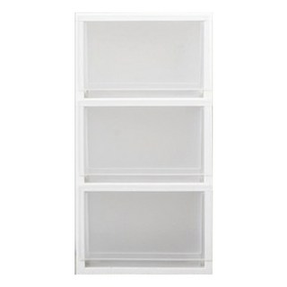 comet 簡約抽屜櫃, 透明色, 3層