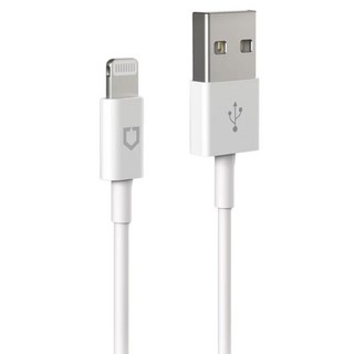 RHINOSHIELD 犀牛盾 Lightning-USB-A 充電線, 2m, 白色, 1條