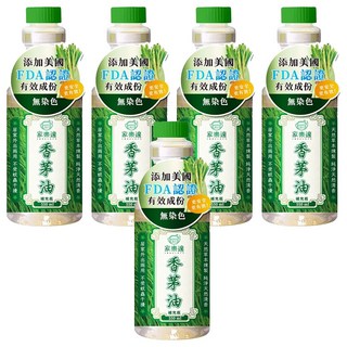 HOME LAYS 家樂適 香茅油補充瓶 純精油添加 油性配方, 550ml, 5瓶
