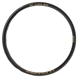 B Plus W BASIC MRC 007 透明濾鏡 43mm, 1個, B+W BASIC 007 MRC CLEAR 43mm