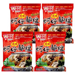 譽方媽媽 蚵仔風味 麵線, 150g, 4包