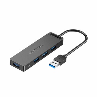 Vention 威迅 CHL系列 USB3.0 4孔高速集線器 1M USB3.0公 USB3.0母 Micro USB母, 1個