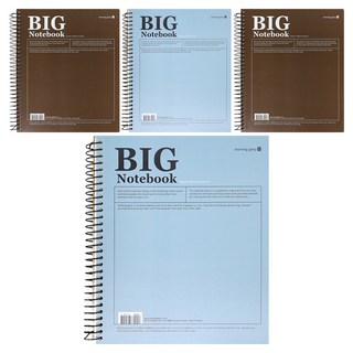 모닝글로리 1000 빅 PP 16절 좌철 노트, 랜덤발송, 4개