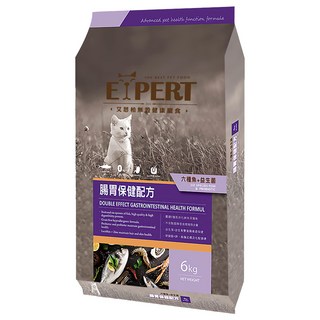 福壽實業 EXPERT 艾思柏 無穀貓食 腸胃保健配方, 六種魚 + 益生菌, 6kg, 1袋