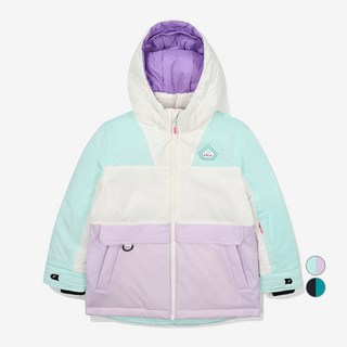 휠라키즈 스키 컬러 블록 점퍼 FK2WTF4501X