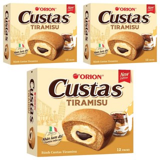 ORION 好麗友 提拉米蘇風味派 12個, 281.4g, 3盒