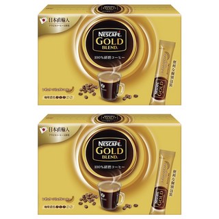 NESCAFE 雀巢咖啡 金牌 微研磨咖啡隨行包, 2g, 50條, 2盒