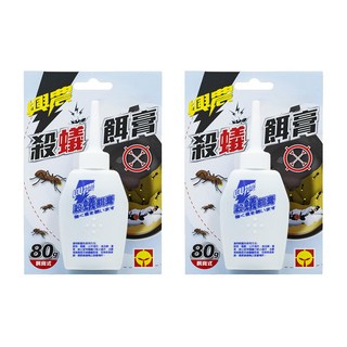 Sinon 興農 殺蟻餌劑, 強力誘食 全巢消滅, 80g, 2瓶