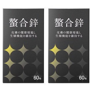 MARUZEN 丸善生技 螯合鋅 促進皮膚健康 維持生殖機能, 350mg, 60顆, 2罐