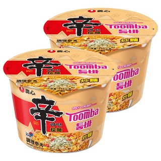 NONGSHIM 農心 辛拉麵 辣白醬風味 大碗麵 113g, 2入