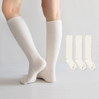 COZY LABEL 女性防滑睡眠及膝襪 3雙入