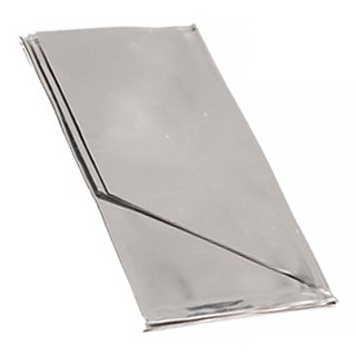 RHINO 犀牛 K-17 輕鋁擋風板 軟質 74cm長 x 15.8cm高 34g, 銀色, 1片