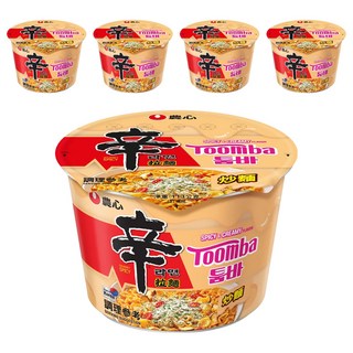 NONGSHIM 農心 辛拉麵 辣白醬風味 大碗麵 113g, 5入