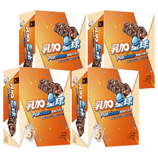 77 乳加星球 榛果牛奶 Popchoco 含餡巧克力 12入裝, 456g, 4盒