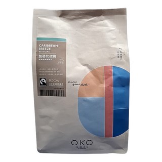 OKO 生態綠 加勒比微風特調咖啡豆 熱帶水果風味 葡萄乾酸甜餘韻 中烘焙, null, 250g, 1包