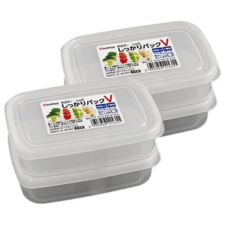 NAKAYA 長方形保鮮盒 V-K255 450ml, 2個, 2組