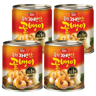 동원 자연산 골뱅이 통조림, 230g, 4개