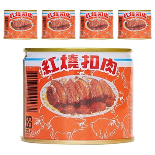 廣達香 紅燒扣肉, 210g, 5罐