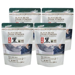 健康時代 高纖黑豆漿 無糖, 500g, 4包