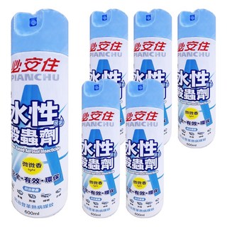 必安住 水性殺蟲劑, 600ml, 6瓶