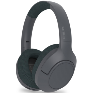 필립스 노이즈 캔슬링 블루투스 헤드폰, 블랙, TAH7508