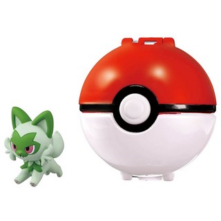TAKARA TOMY PokeDel-Z 寶可夢新決戰球 精靈球 新葉喵, 1個