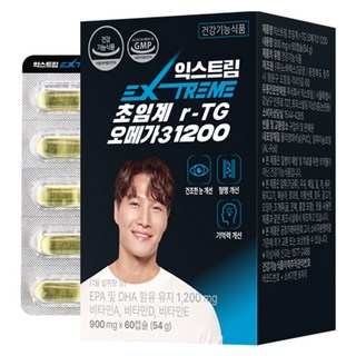 익스트림 초임계 알티지 오메가3 1200, 60정, 54g, 1개