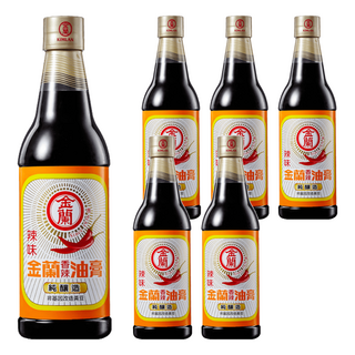 金蘭 香辣油膏 甘甜辛辣 增添料理風味, 590ml, 6瓶