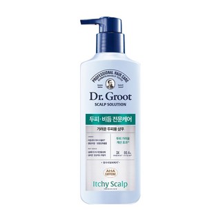 Dr. Groot 健髮專家 止癢去屑洗髮精, 尤加利葉 玻尿酸成分 舒緩乾燥引起的搔癢, 400ml, 1瓶