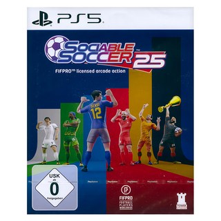 PlayStation 5 Sociable Soccer 2025 社群足球 25 中英日文歐版, 單一商品
