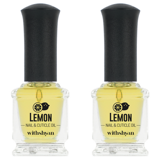Widshan 檸檬護甲油和角質層油, 2個, 15ml
