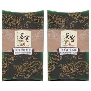 CAOLY TEA 茗窖茶莊 清香凍頂烏龍茶葉 台灣高山茶 清新回甘, 100g, 1入, 2盒