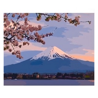 ArtLife 藝術生活 數字油畫DIY 50540 50 x 65cm, 山櫻富士, 1個