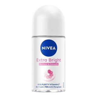 NIVEA 妮維雅 止汗爽身乳液 美白系列, 50ml, 1瓶