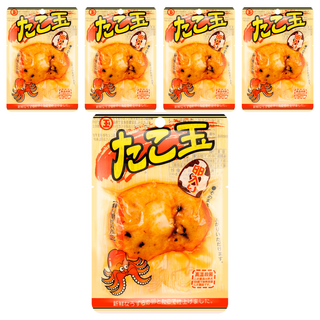 丸玉水產 章魚圓型魚板 蛋, 43g, 6包