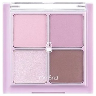 rom&nd 台灣公司貨 牛奶/夏日之光系列 勝過眼皮眼影盤, W01 Dry Lavender 乾薰衣草, 1個