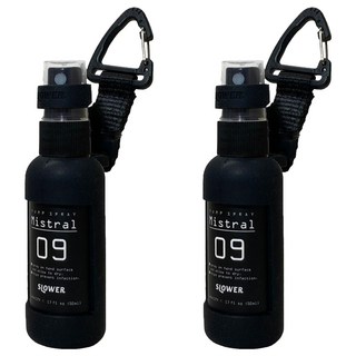日本 SLOWER 軍風隨身噴霧瓶 SLW249, 黑色, 2瓶