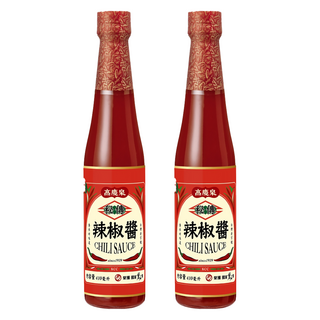 高慶泉 秘傳辣椒醬 80年好滋味 拌飯/拌麵/沾醬, 410ml, 2瓶
