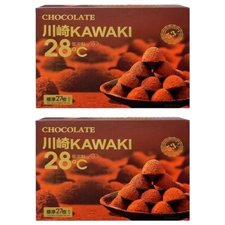 kawasaki 川崎 小松露黑巧克力, 420g, 2盒