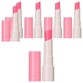 The Saem 得鮮 潤色精華護唇膏 PK02 滋潤雙唇 自然色澤 光滑水嫩, 4g, 6件