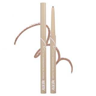 MERZY The First 極細絲滑眼線膠筆 0.14g, EG6 胡桃棕, 1個