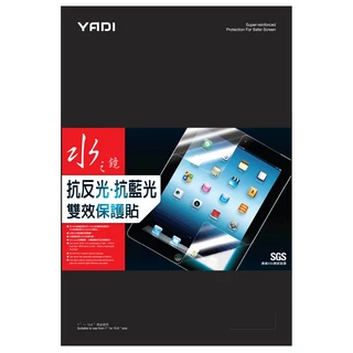 YADI 亞第 防眩抗反光濾藍光 水之鏡保護貼 Apple MacBook Air/M2 A2681 2022專用, 13.6 吋, 1個