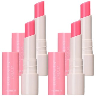 The Saem 得鮮 潤色精華護唇膏 PK02 滋潤雙唇 自然色澤 光滑水嫩, 4g, 4件