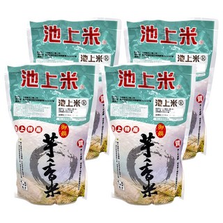 池上芋香米700g x 4包 特產台灣米 煮飯散發芋頭香氣 口感Q彈, 700g