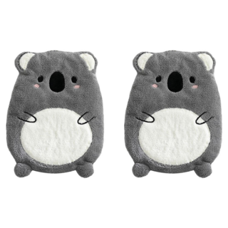 動物擦手巾, 無尾熊 灰色, 2條