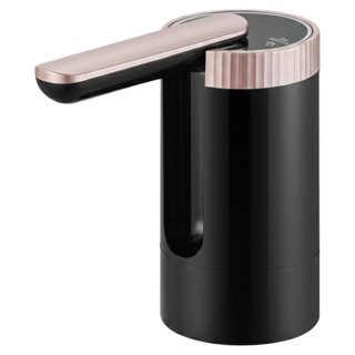 小麥購物 摺疊電動抽水器 L1382, 1個, 黑玫瑰