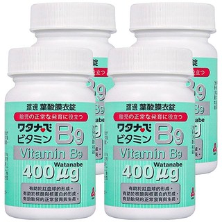 Jen Sheng 人生製藥 維他命B9葉酸膜衣錠, 120錠, 4罐