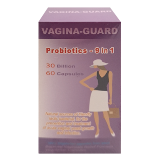 婦寶康 九合一乳酸菌 60顆/罐 - 女性私密護理益生菌 維持健康平衡, 1罐