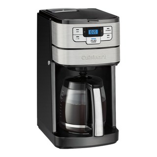 Cuisinart 美膳雅 12杯全自動美式咖啡機 刀片式磨盤 花灑式沖煮 預約沖煮功能, DGB-400TW, 黑色